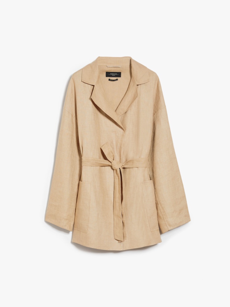 Linen and cotton jacket - COLONIAL - Weekend Max Mara - 2