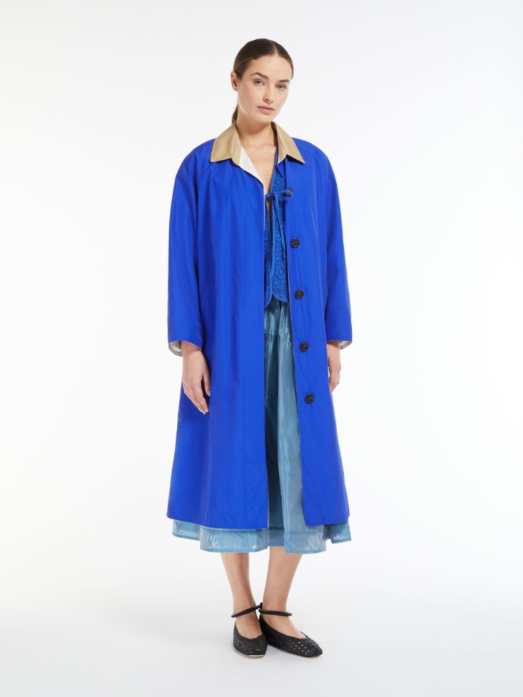 Viscose organza skirt, light blue | Weekend Max Mara