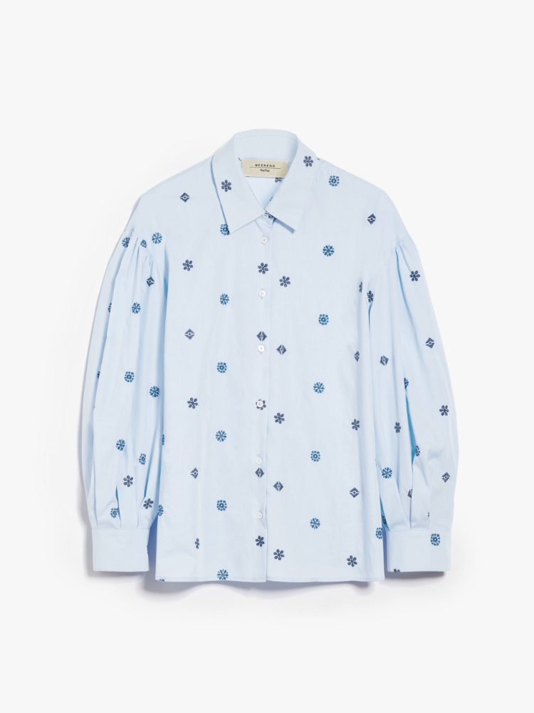 Cotton shirt - LIGHT BLUE - Weekend Max Mara - 2