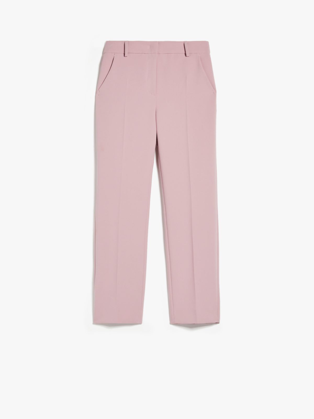 Straight-fit viscose canvas trousers - PINK - Weekend Max Mara - 5