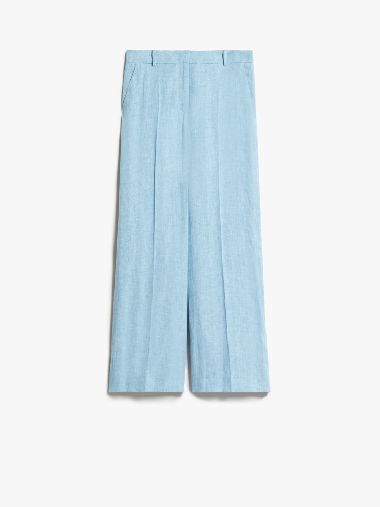 Linen canvas trousers - WATER - Weekend Max Mara - 2