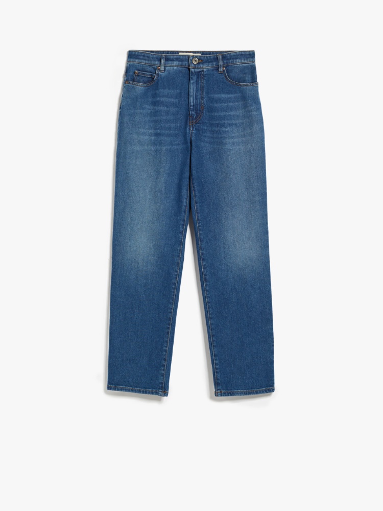 90s comfortable denim jeans - NAVY - Weekend Max Mara