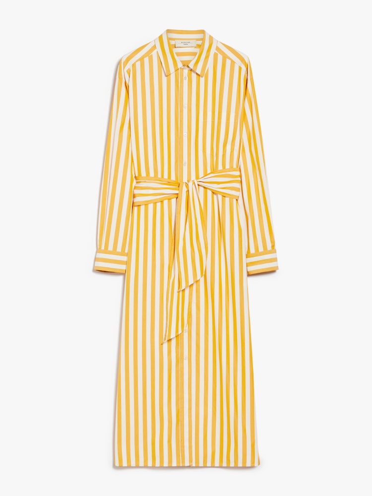Lucky Brand - Show your love for summer stripes with the Stripe Poplin Dress.  #LuckyBrand  Enjoy 40% Off Select Regular Price  Styles—Limited Time Only!