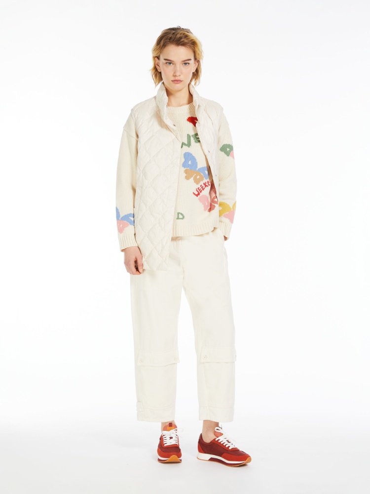 Water-repellent quilted fabric gilet -  - Weekend Max Mara