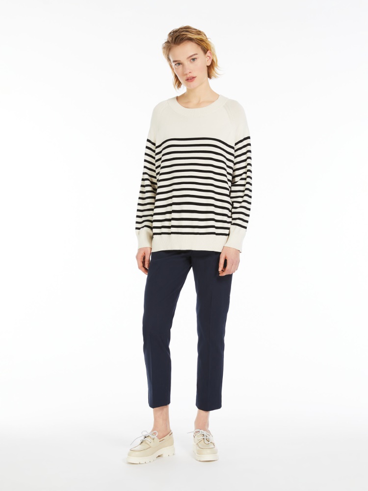 Striped viscose sweater -  - Weekend Max Mara