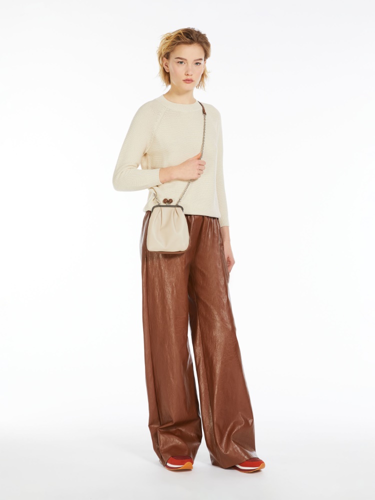 Relaxed-fit cotton sweater - IVORY - Weekend Max Mara