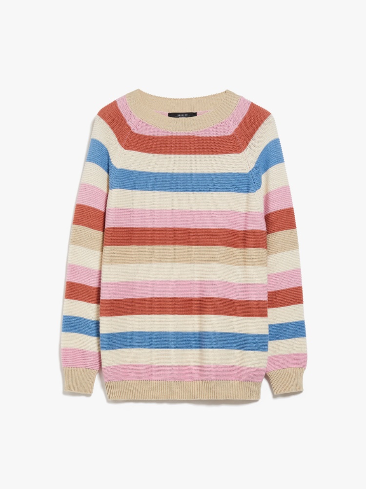 Relaxed-fit cotton sweater - MULTICOLOUR - Weekend Max Mara