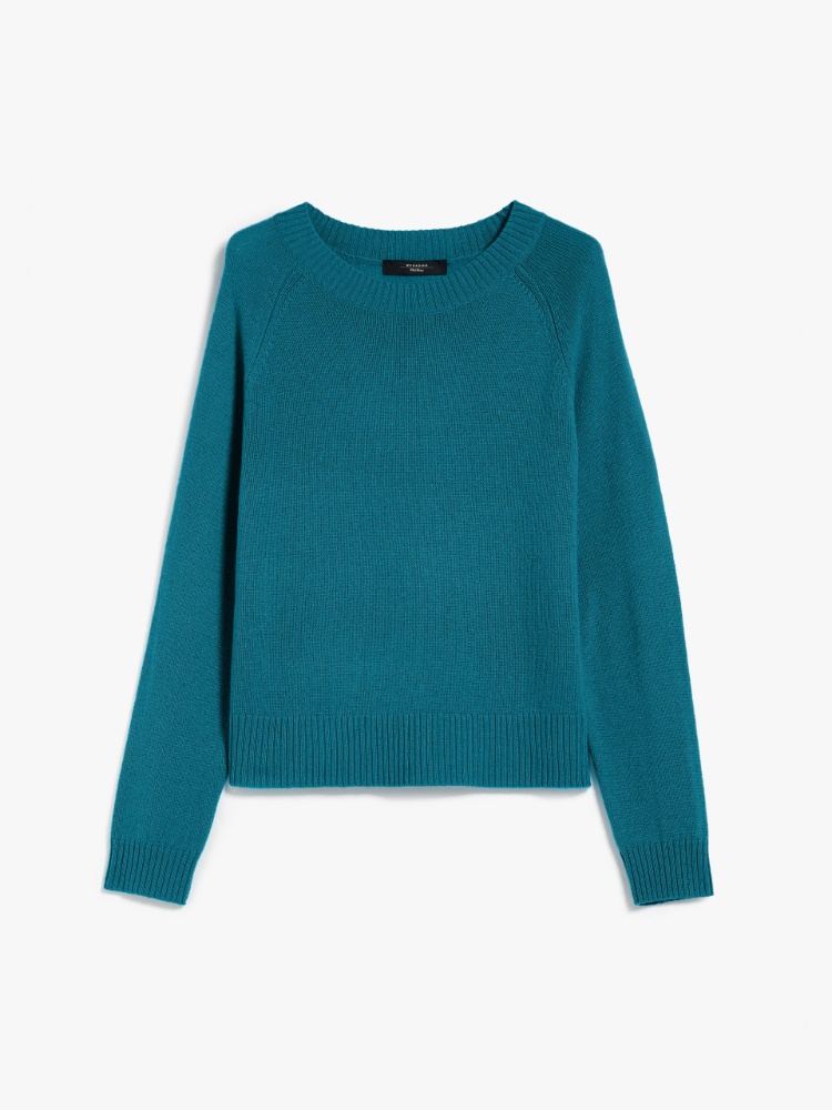Cashmere crew-neck sweater - TURQUOISE - Weekend Max Mara - 2
