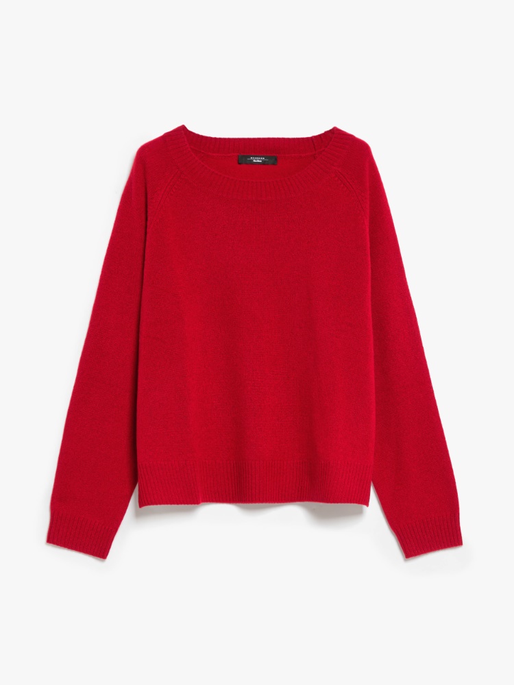 Cashmere crew-neck sweater - RED - Weekend Max Mara
