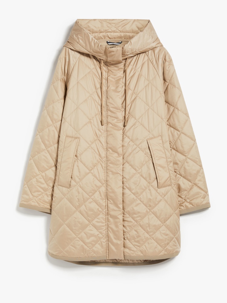 Water-repellent fabric hooded parka - SAND - Weekend Max Mara - 2