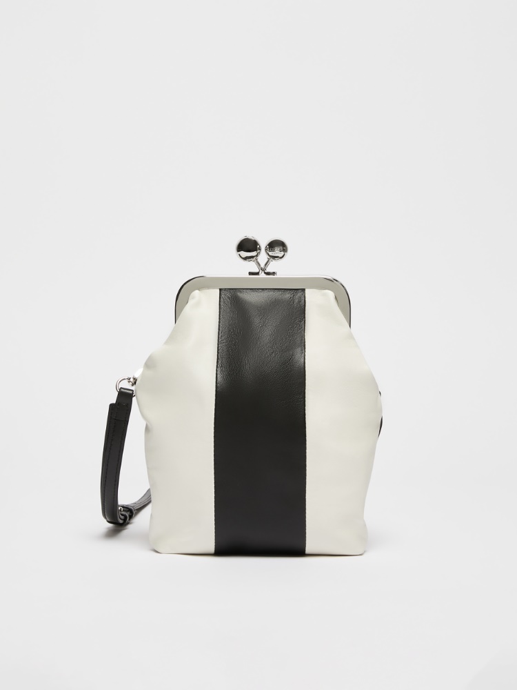 Extra Small Nappa leather Pasticcino Bag - BLACK - Weekend Max Mara