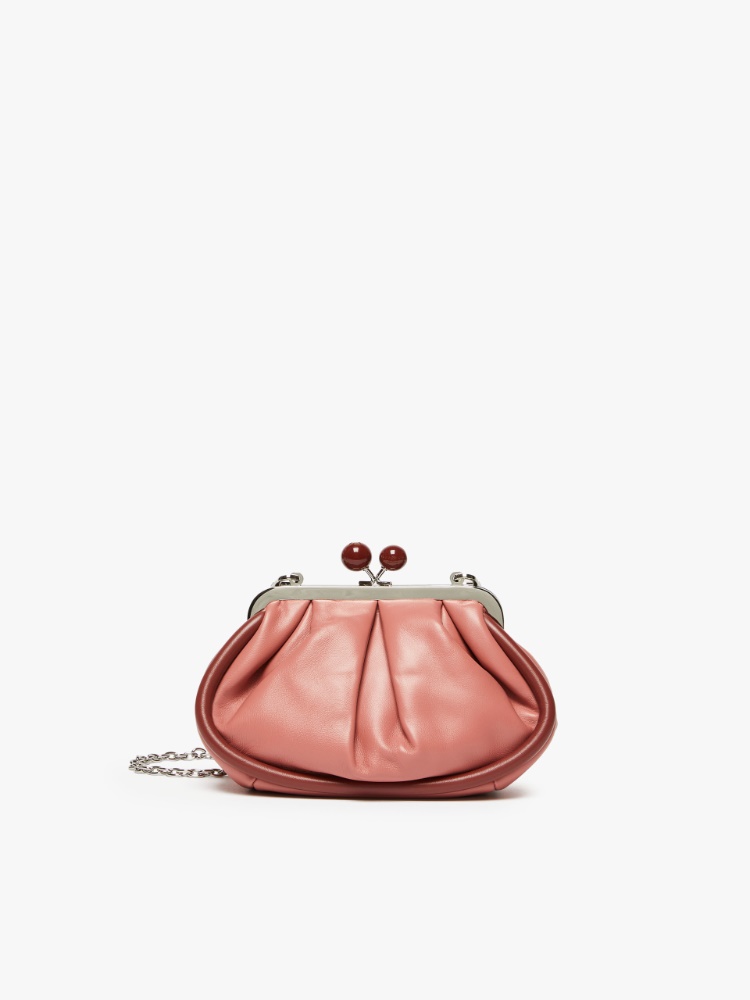 Small Nappa leather Pasticcino Bag - ANTIQUE ROSE - Weekend Max Mara