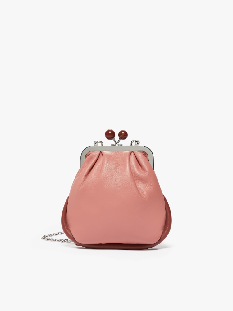 XXS Nappa leather Pasticcino Bag - ANTIQUE ROSE - Weekend Max Mara