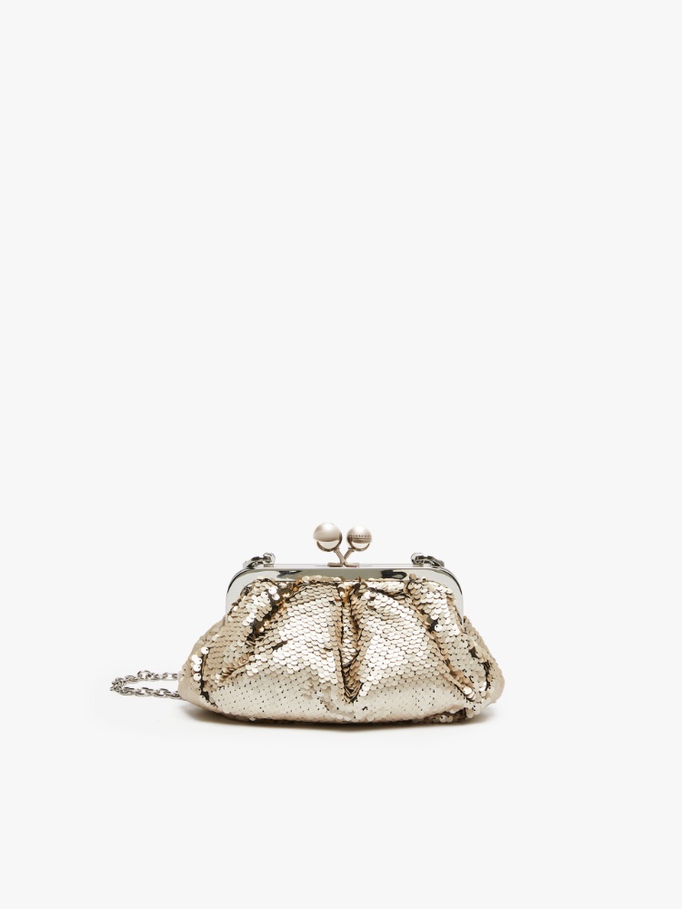 Small sequinned Pasticcino Bag - IVORY - Weekend Max Mara