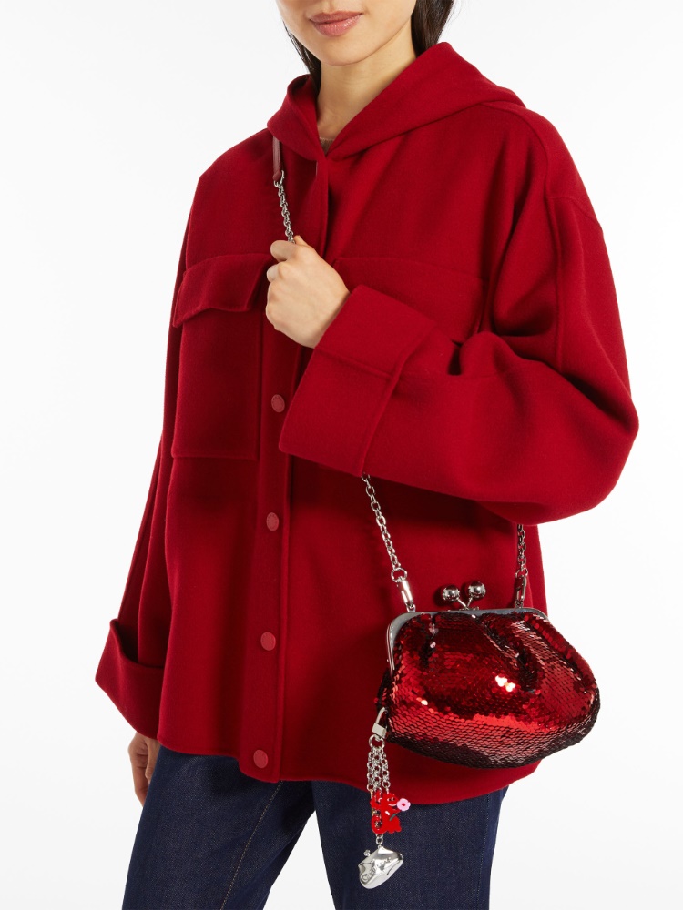 Small sequinned Pasticcino Bag - RED - Weekend Max Mara - 2