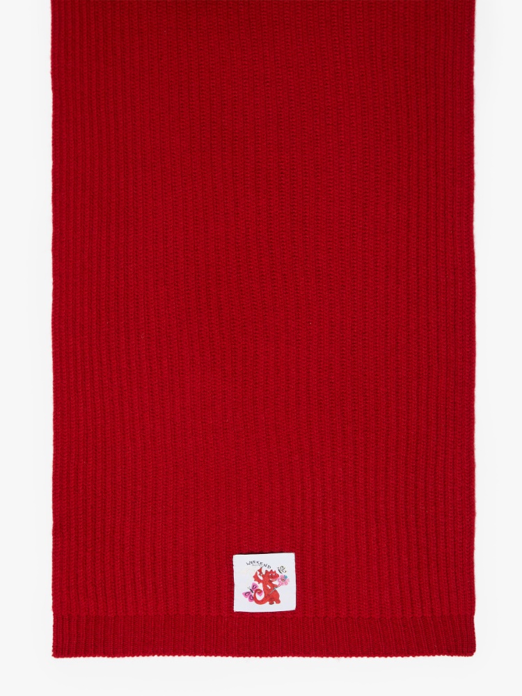 Cashmere scarf - DARK RED - Weekend Max Mara