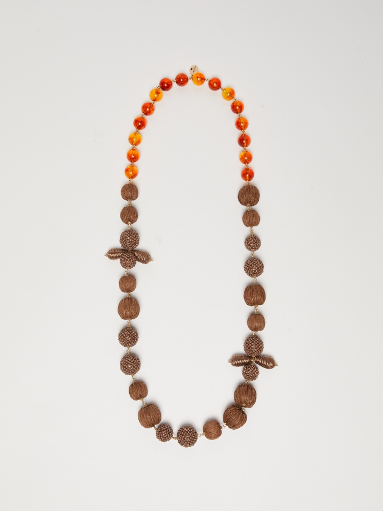 Resin and metal necklace -  - Weekend Max Mara