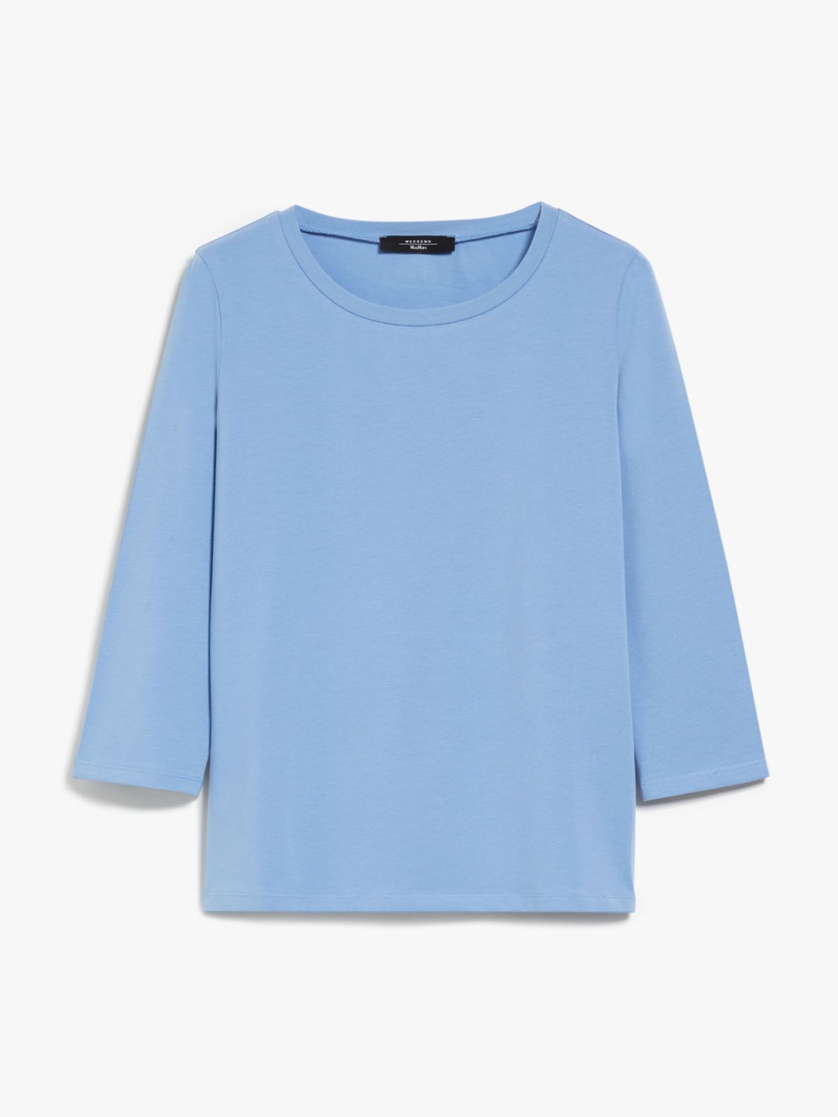 Organic cotton T-shirt, sky blue | Weekend Max Mara