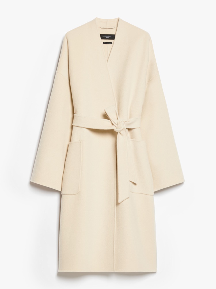 Wool robe coat - BEIGE - Weekend Max Mara - 2