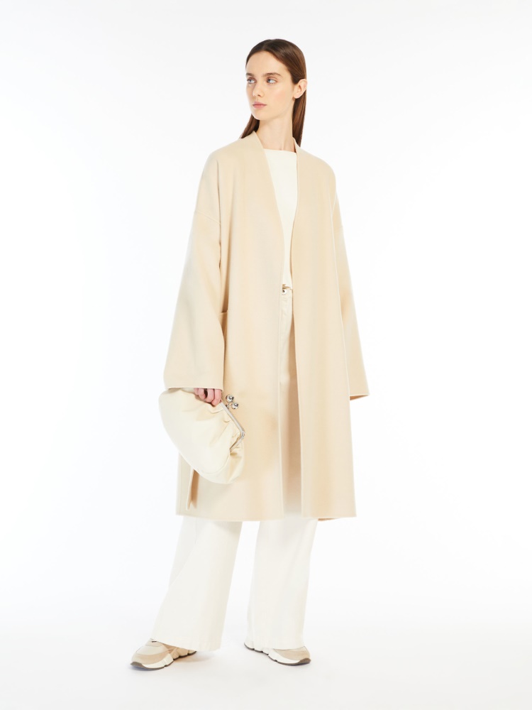 Wool robe coat - BEIGE - Weekend Max Mara