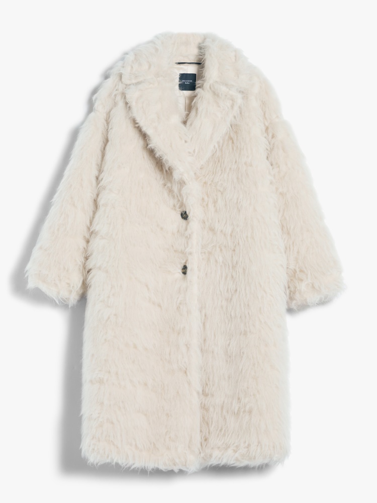 Alpaca and wool wrap coat - ECRU - Weekend Max Mara - 2