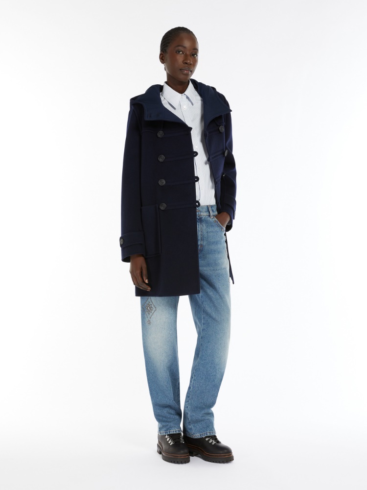 Cappotto Montgomery in lana - BLU - Weekend Max Mara - 2