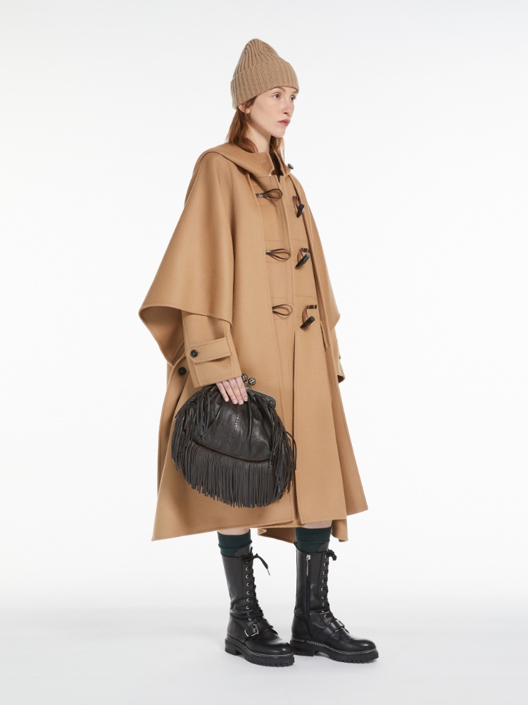 Oversized wool coat - CAMEL - Weekend Max Mara