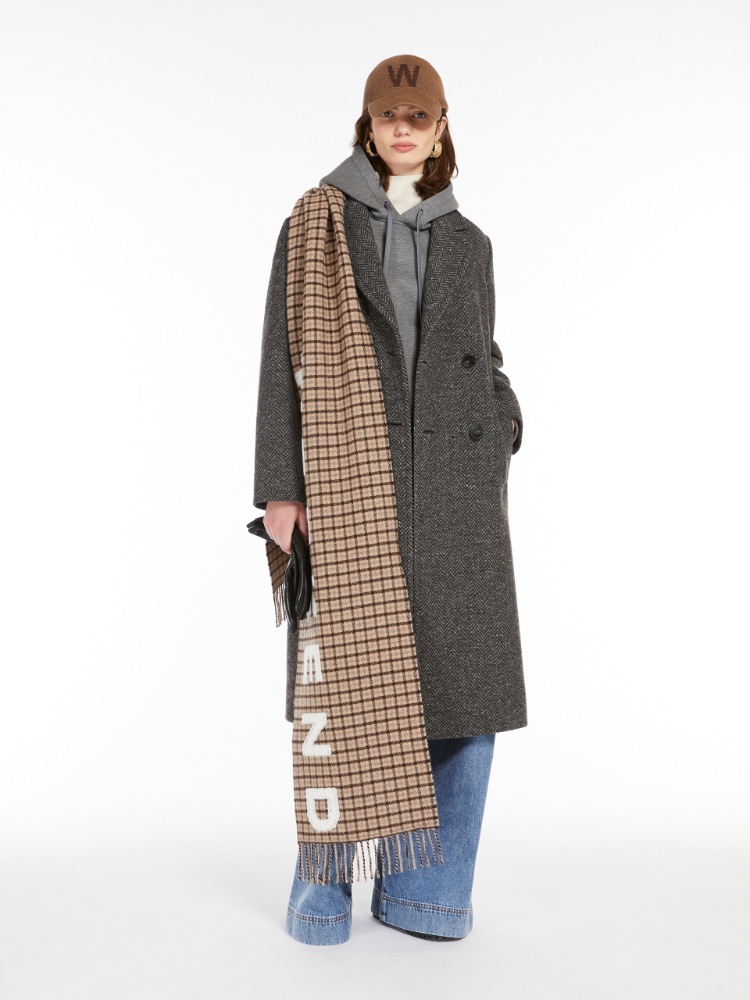 Wool tweed coat - DARK GREY - Weekend Max Mara - 2