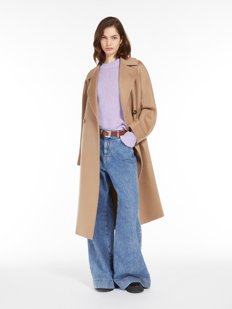 Belted cashmere coat - CAMEL - Weekend Max Mara