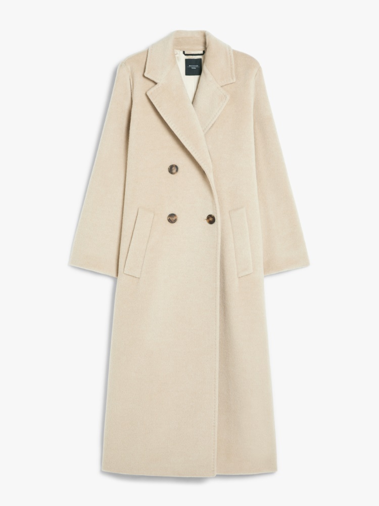 Double-breasted wool and alpaca coat - BEIGE - Weekend Max Mara - 2