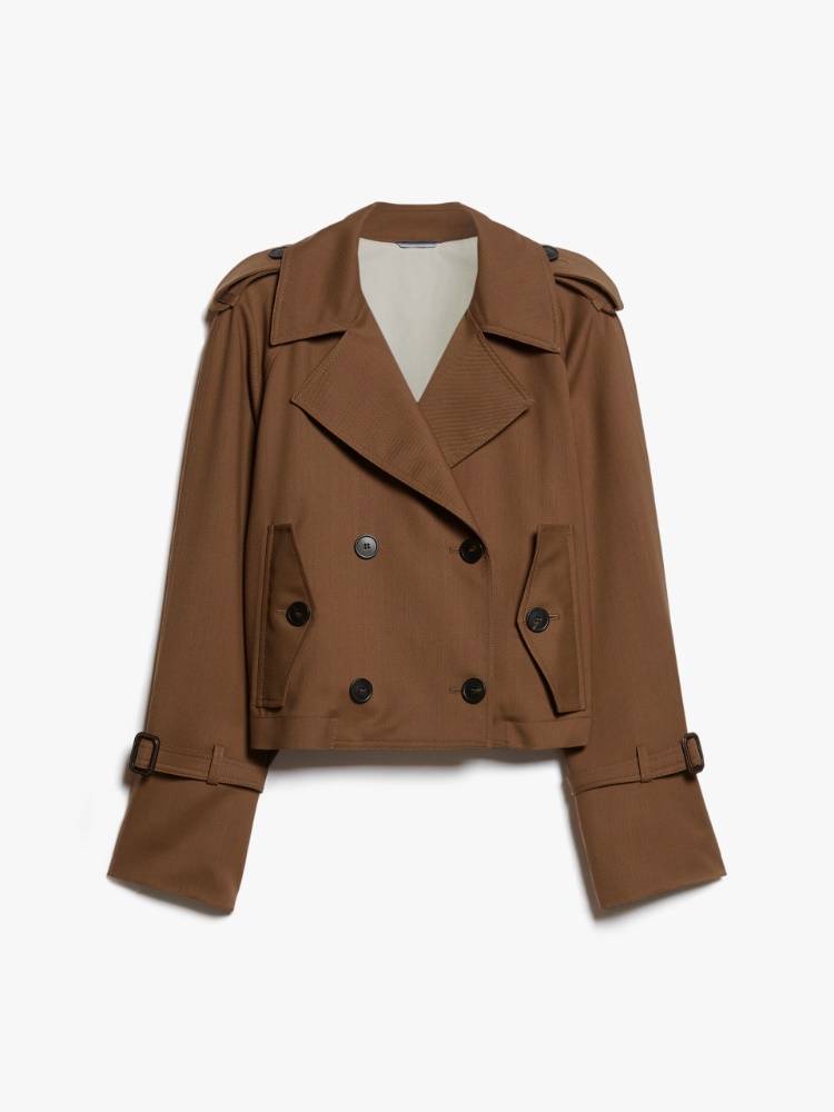 Short water-repellent gabardine trench coat -  - Weekend Max Mara - 2