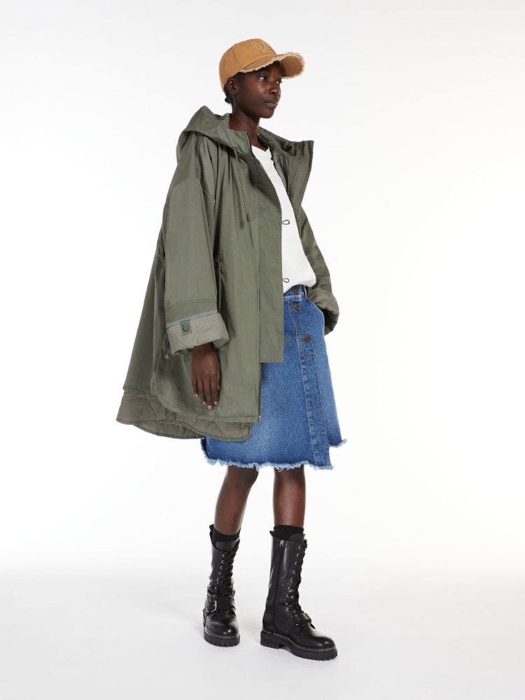 Reversible water-repellent cotton parka -  - Weekend Max Mara - 2