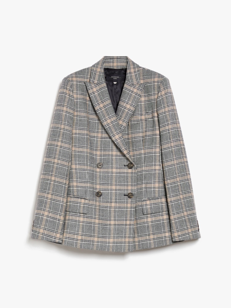 Patterned wool blazer -  - Weekend Max Mara