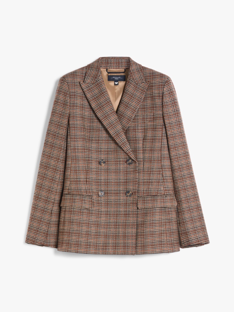 Patterned wool blazer -  - Weekend Max Mara