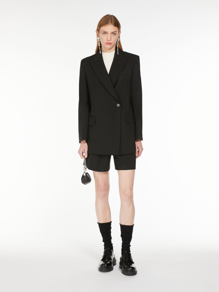 Double-breasted woollen cloth blazer -  - Weekend Max Mara - 2