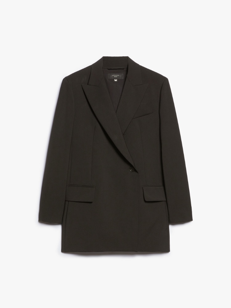 Double-breasted woollen cloth blazer -  - Weekend Max Mara