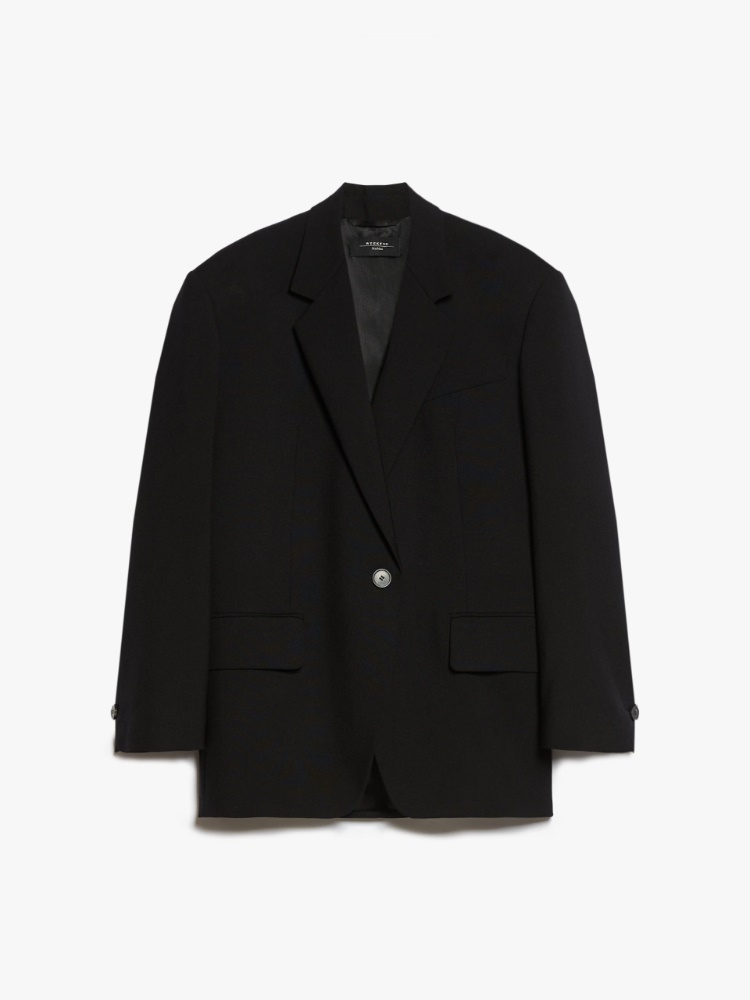 Oversized woollen cloth blazer -  - Weekend Max Mara