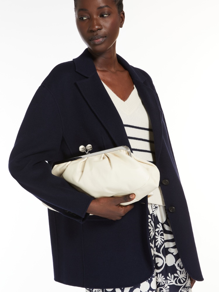 Single-breasted wool jacket - NAVY - Weekend Max Mara