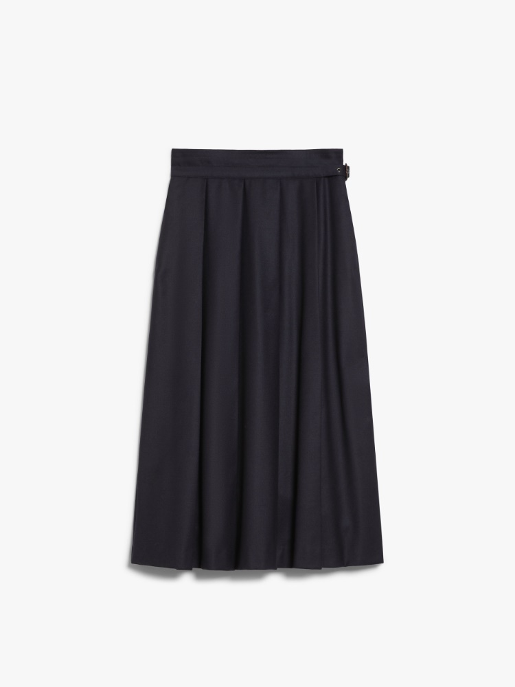 Wool pleated skirt - ULTRAMARINE - Weekend Max Mara - 2