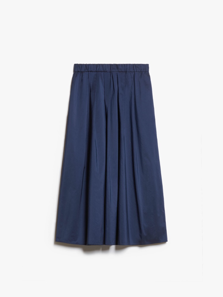 Full taffeta skirt, navy | Weekend Max Mara