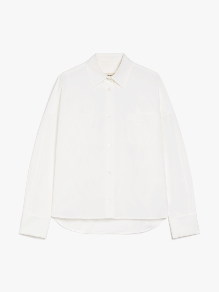 Poplin over shirt - WHITE - Weekend Max Mara - 2