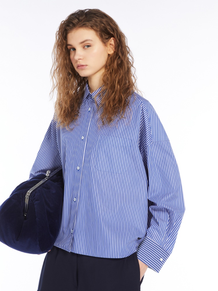 Poplin over shirt - NAVY - Weekend Max Mara