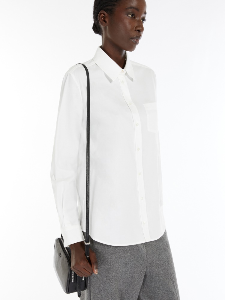 Cotton Oxford shirt - WHITE - Weekend Max Mara