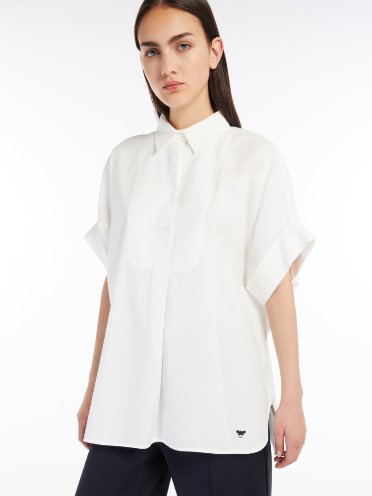 Cotton poplin shirt -  - Weekend Max Mara