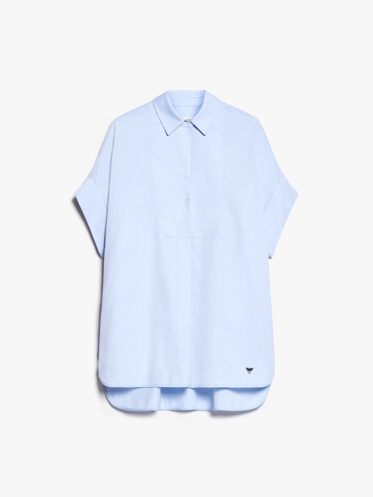 Cotton poplin shirt - LIGHT BLUE - Weekend Max Mara - 2