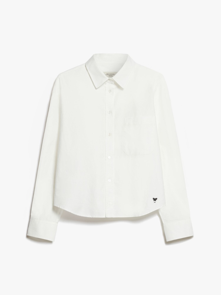 Cotton Oxford shirt - WHITE - Weekend Max Mara - 2