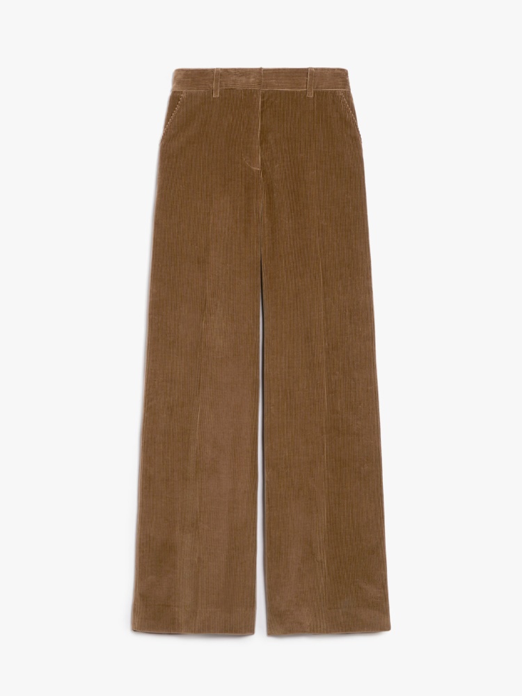 Wide-leg velvet trousers -  - Weekend Max Mara