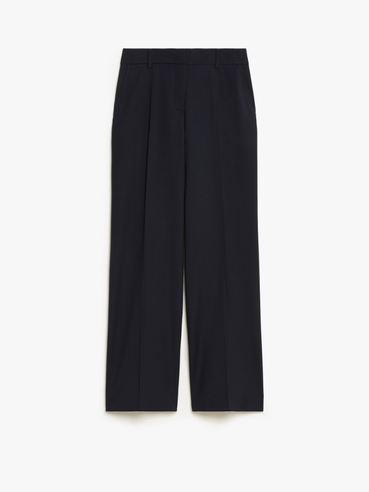 Woollen cloth palazzo trousers -  - Weekend Max Mara - 2