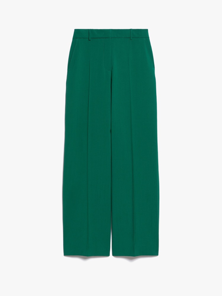 Woollen cloth palazzo trousers -  - Weekend Max Mara