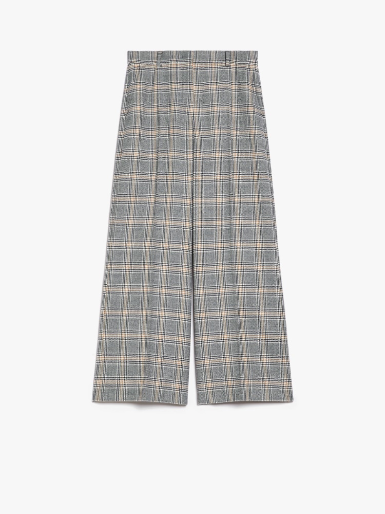 Woollen cloth palazzo trousers -  - Weekend Max Mara